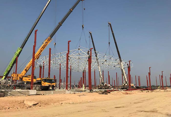 淮南物流网架厂家